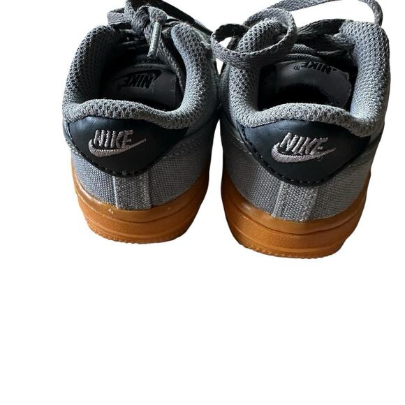 Air Force 1 Low LV8 GS 'Flat Pewter Gum  toddler kids boys grey 5 C - Picture 4 of 7